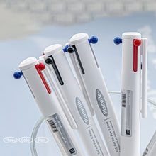 Load image into Gallery viewer, Creative Triangle Multi-color Gel Pen 3 in 1 0.5mm Black Blue Red Multifunctional Gel Pen Office School Stationery Supplies Gift
