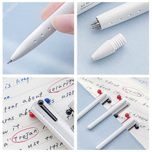 Load image into Gallery viewer, Creative Triangle Multi-color Gel Pen 3 in 1 0.5mm Black Blue Red Multifunctional Gel Pen Office School Stationery Supplies Gift
