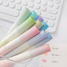Load image into Gallery viewer, 4pcs/set Macaron Color Gradient Highlighter Pens Kawaii Stationery Students Marker Pen Drawing Tool Cute School Office Supplies
