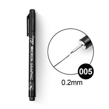 Load image into Gallery viewer, Pigment Liner Micron Pen set Manga markers Needle Pen Art Brush Hand-painted Hook Line Pens Sketch Fineliner Drawing Stationery
