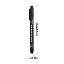 Load image into Gallery viewer, Pigment Liner Micron Pen set Manga markers Needle Pen Art Brush Hand-painted Hook Line Pens Sketch Fineliner Drawing Stationery
