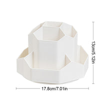 Load image into Gallery viewer, 360° Rotating Pen Holder 9-Grid Large Capacity Pencil Storage Box School Office Pen Stand Stationery Organizer Student Gift
