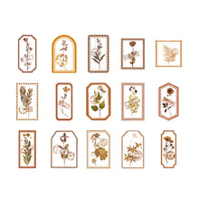 Load image into Gallery viewer, 30 Pcs Stationery Stickers Flower in The Mist Series Scrapbook Handbook DIY Journal Materials Aesthetic Collage Craft Supplies
