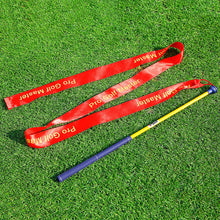 Load image into Gallery viewer, Ribbon Golf Swing Exerciser Visual Swing Trajectory Increase Swing Speed Master The Rhythm Of Swing Golf Supplies
