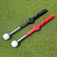 Load image into Gallery viewer, 1PC Golf Retractable Swing Club Soundable Swing Trainer Indoor Golf Training Aids
