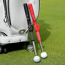 Load image into Gallery viewer, 1PC Golf Retractable Swing Club Soundable Swing Trainer Indoor Golf Training Aids
