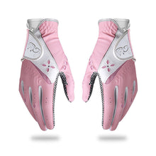Load image into Gallery viewer, 1 Pair Women's Golf Gloves PU Fabric With Non-Slip Particles Breathable Sports Gloves Golf Supplies
