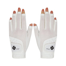 Load image into Gallery viewer, 1 Pair Women's Golf Gloves Leakage Finger Touch Screen Non-Slip Silicone Sports Gloves Golf Supplies
