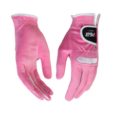 Load image into Gallery viewer, 1 Pair Women's Golf Gloves Suede Microfiber Cloth Anti-Slip Wear-Resistant Outdoor Sports Gloves Golf Supplies
