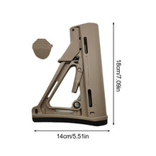Load image into Gallery viewer, MFT/CTR/STR Lightweight Universal Nylon Rear Bracket M416 Kam Ming Toy Gun Tactical Rear Bracket Modification Accessories
