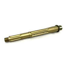 Load image into Gallery viewer, 1PC SI Aluminum Alloy Drivepipe Universal 19MM Extended Outer Tube 14 Reverse Teeth Kublai Khan M4 Interface CNC Splicing
