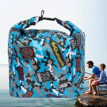 Load image into Gallery viewer, Foldable Portable Camo Live Fish Bag Printing Thickened Oxford Cloth Deodorant Fishing Package Fishing Gear Accessories
