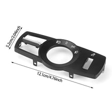 Load image into Gallery viewer, Car Head Lamp Rotary Button Headlight Switch Cover Panel For BMW 5 Series 7 Series GT F07 6 Series F06 7 Series F02 X3 F25 X4 F26
