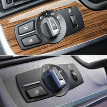 Load image into Gallery viewer, Car Head Lamp Rotary Button Headlight Switch Cover Panel For BMW 5 Series 7 Series GT F07 6 Series F06 7 Series F02 X3 F25 X4 F26
