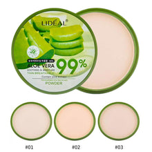 Load image into Gallery viewer, Waterproof Concealer Powder Aloe Vera Softening Powder Moisturizing Foundation Fixed Make Up Oil Control Facial Makeup Cosmetics
