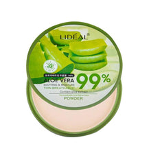 Load image into Gallery viewer, Waterproof Concealer Powder Aloe Vera Softening Powder Moisturizing Foundation Fixed Make Up Oil Control Facial Makeup Cosmetics
