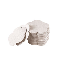 Load image into Gallery viewer, 10pcs Plum Blossom Compressed Wood Pulp Cotton Natural Facial Cleanser Face Washing Cleansing Sponge Cosmetic Puff
