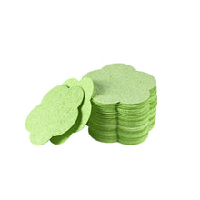 Load image into Gallery viewer, 10pcs Plum Blossom Compressed Wood Pulp Cotton Natural Facial Cleanser Face Washing Cleansing Sponge Cosmetic Puff
