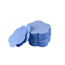Load image into Gallery viewer, 10pcs Plum Blossom Compressed Wood Pulp Cotton Natural Facial Cleanser Face Washing Cleansing Sponge Cosmetic Puff
