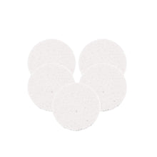 Load image into Gallery viewer, 5pcs Circular Compressed Wood Pulp Cotton Face Cleansing Puff Biodegradable Cleansing Puff Cleansing Makeup Removal Sponge Puff
