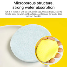 Load image into Gallery viewer, 50pcs Compressed Facial Cleanser Disposable Facial Sponge Makeup Remover Compressed Sponge Strip Face Washing Cleansing Sponge Cosmetic Puff
