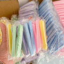 Load image into Gallery viewer, 50pcs Compressed Facial Cleanser Disposable Facial Sponge Makeup Remover Compressed Sponge Strip Face Washing Cleansing Sponge Cosmetic Puff
