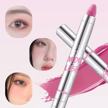 Load image into Gallery viewer, Sense of Atmosphere Powder Blusher Stick Eye and Cheek Dual-use Powder Blusher Eye Shadow Cream Easy To Faint Eye Shadow Stick
