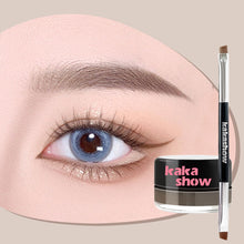 Load image into Gallery viewer, Misty Air Cushion Eyebrow Dyeing Cream Natural Three Dimensional Waterproof Long Lasting Non Dizzy Eyebrow Dyeing Cream Cosmetics
