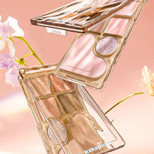 Load image into Gallery viewer, Romantic Collector's Six Color Eye Shadow Plate Love Powder Blusher Matte Fine Flash High Gloss Facelift Plate Multi-purpose Cosmetics
