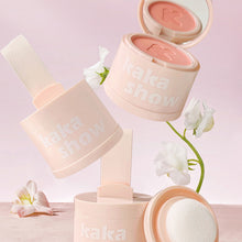 Load image into Gallery viewer, Light Soft Powder Blusher Air Cushion Powder Blush Facial Repair Pearlescent Face Glitter Pigment Face Cosmetics
