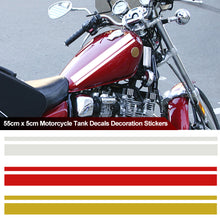 Load image into Gallery viewer, 55cm x 5cm Motorcycle Tank Decals Decoration Stickers DIY Fuel Tank Sticker Waterproof Accessories
