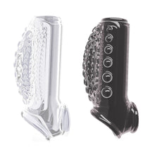 Load image into Gallery viewer, Penis Sheath Male Cock Enlargement Sleeve Ejaculation Delay Sleeve Sex Toys For Couples Wearable Penis Ring
