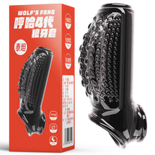Load image into Gallery viewer, Penis Sheath Male Cock Enlargement Sleeve Ejaculation Delay Sleeve Sex Toys For Couples Wearable Penis Ring
