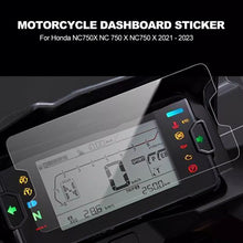 Load image into Gallery viewer, Motorcycle Scratch Cluster Screen Dashboard Protection Instrument Film Fit For Honda NC750X NC 750 X NC750 X 2021 - 2023
