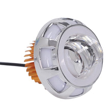 Load image into Gallery viewer, 8000LM Motorcycle Headlight LED Angel Devil Eyes Headlight Projector Lens High/Low Beam Strobe Spotlight DRL Dual Lamp
