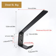 Load image into Gallery viewer, Motorcycle Helmet Wall Mount Hook Racks Steel Multipurpose Hook Hanger Home Luggage Jacket Holders Kitchen Cabinet Shelf Hooks
