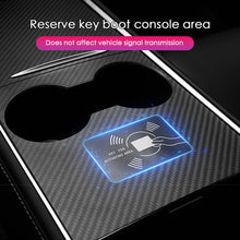 Load image into Gallery viewer, Car Interior Decoration Real Carbon Fiber Ultra Thin Car Center Console Cover Trim Sticker Fit For Tesla Model 3 Y 2021-23 Accessories
