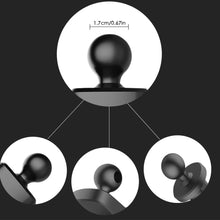 Load image into Gallery viewer, 17mm Ball Head Car Dashboard Phone Holder Bracket Mini Stand Base Fixed Air Vent Stand Converter Anti-skid Mount Car Accessories
