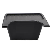 Load image into Gallery viewer, Car Rear Seat Storage Box Organizer Auto Center Console Bins Backseat Trash Can Garbage Bag Under Seat Tray for Tesla Model Y Accessories
