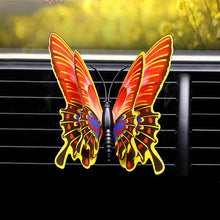 Load image into Gallery viewer, Butterfly Car Air Freshener Air Conditioner Outlet Clip Car Perfume Diffuser Car-styling Natural Smell Fragrance Auto Accessories

