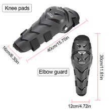 Load image into Gallery viewer, 1 Set Motorcycle Rider Protection Set Off-Road Vehicle Riding Protection Anti-Fall Anti-Collision Knee Elbow Protection Riding Equipment
