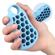 Load image into Gallery viewer, 1PC Portable Cellular Hole-Shaped Grip Device Silicone Hand Strength Training Equipment Rehabilitation Training Tool Student Stress Reliever 10/30/50LB
