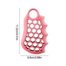 Load image into Gallery viewer, 1PC Portable Cellular Hole-Shaped Grip Device Silicone Hand Strength Training Equipment Rehabilitation Training Tool Student Stress Reliever 10/30/50LB
