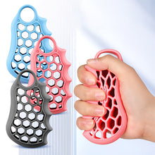 Load image into Gallery viewer, 1PC Portable Cellular Hole-Shaped Grip Device Silicone Hand Strength Training Equipment Rehabilitation Training Tool Student Stress Reliever 10/30/50LB

