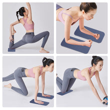 Load image into Gallery viewer, 1PC 34*17CM TPE Belly Wheel Mat Plank Yoga Kneeling Mat EVA Home Sports Fitness Non-Slip Knee Pads
