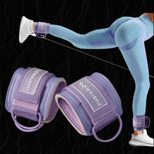 Load image into Gallery viewer, 1PC Fitness Ankle Buckle Adjustable Leg Hip Muscle Shaping Trainer Ankle Elastic Strap Yoga Aid

