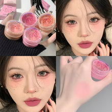 Load image into Gallery viewer, Matte Blusher Cream Waterproof Long-lasting Natural Stereoscopic Brightening Portable Blusher Face Makeup Cosmetics
