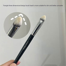 Load image into Gallery viewer, Triangle Conical Concealer Brush Covering Blemishes Acne Marks Face Brightening Brush Concealer Makeup Brush Makeup Tool
