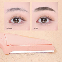 Load image into Gallery viewer, Folding Eyebrow Trimmer Anti Scratch Macro Stainless Steel Eyebrow Trimmer Safe Portable Eyebrow Trimming Knife Beauty Tool
