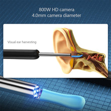 Load image into Gallery viewer, Intelligent High-definition Visual Wireless Ear Pick Rechargeable Luminous Ear Endoscope Ear Wax Removal Ear Cleaner Tool
